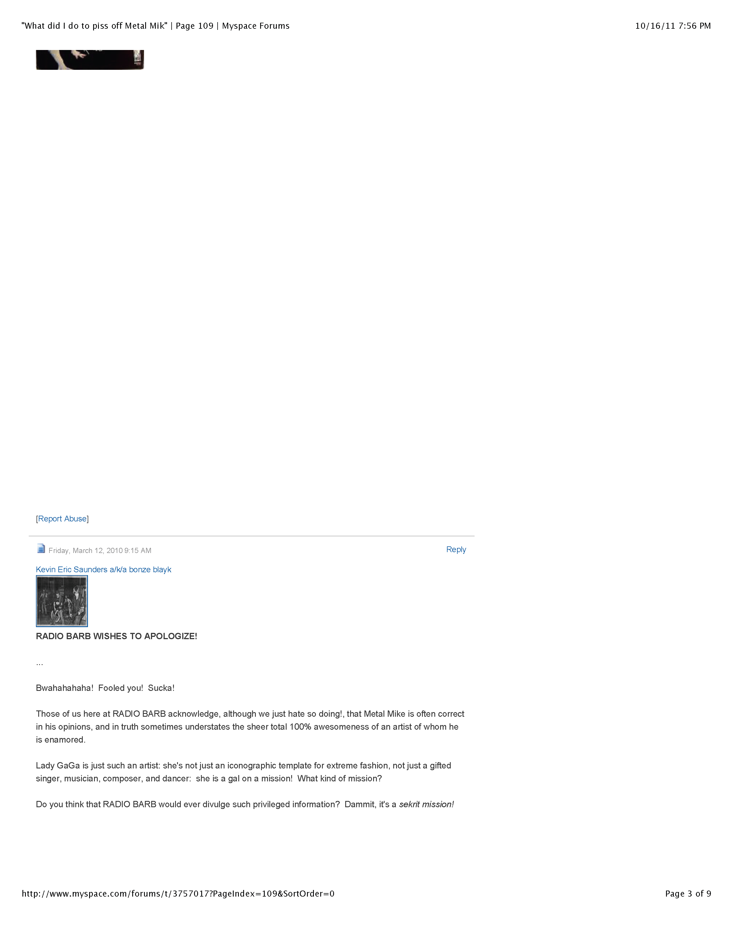 ./MySpace - 'What did I do to piss off Metal Mike' | Page 109 | Myspace Forums re Metal Mike Saunders_Page_3.png